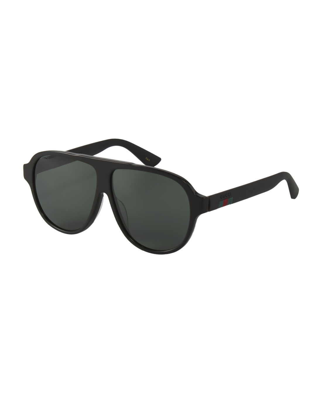 Gucci Gg0009s 001 Aviator Nylon Negro Mate 